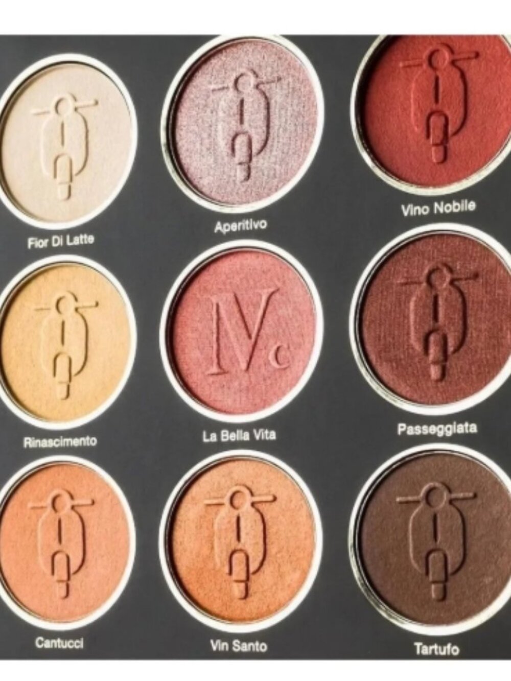 NOMAD Tuscany Intense Eyeshadow Palette - 9 shades - NEVER USED/SWATCHED - Picture 5 of 9